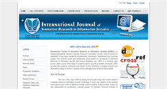 Desktop Screenshot of ijiris.com